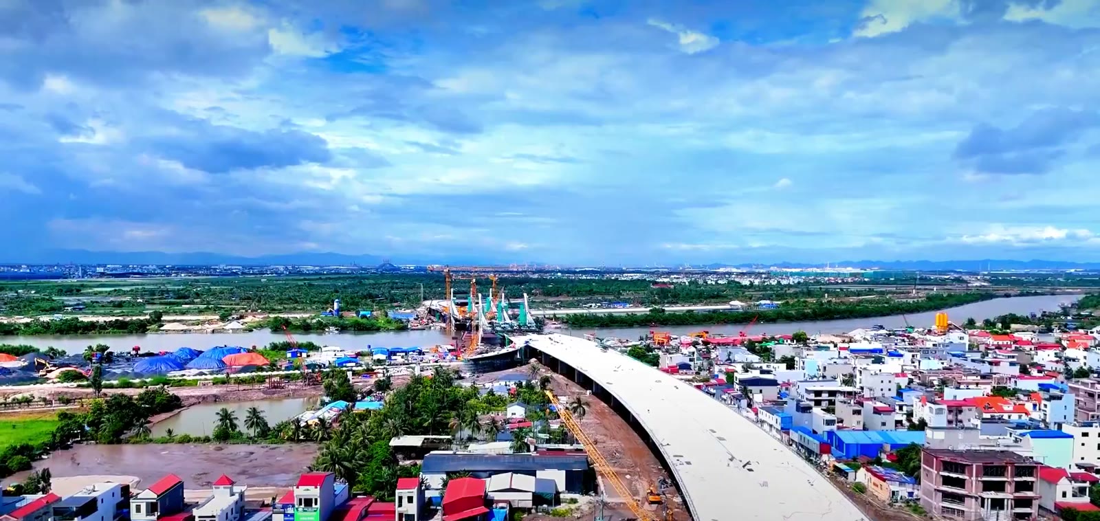 Toàn cảnh tuyến đường vành đai 2 Hải Phòng